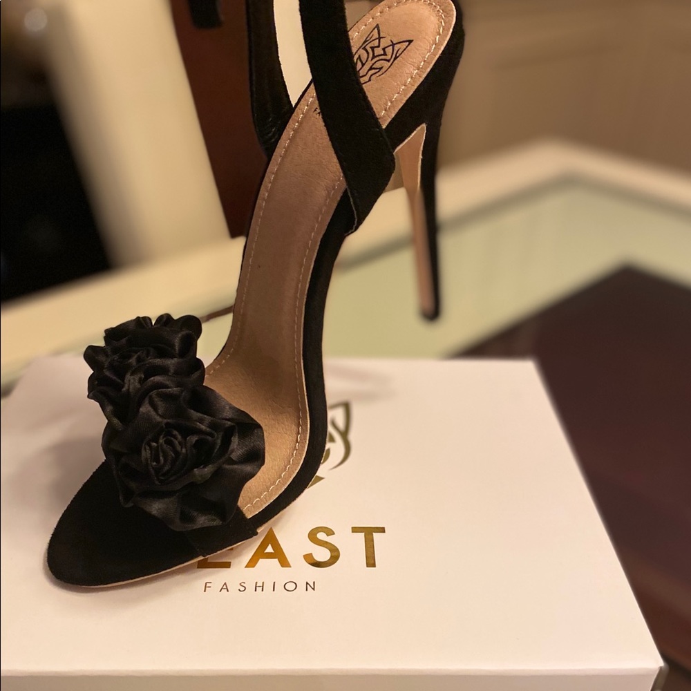 Sexy Black Rose heels - Picture 5 of 5